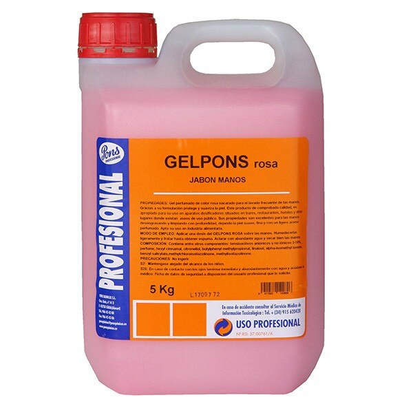 Sapun lichid Asevi Gelpons roz 5L Asevi